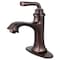 Fauceture Sgl-Handle Bathroom Faucet W/ Push-Up Drain & Deck Plate, Bronze LS4425RXL - alternate 1